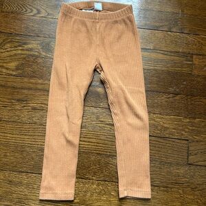 GAP camel ribbed leggings